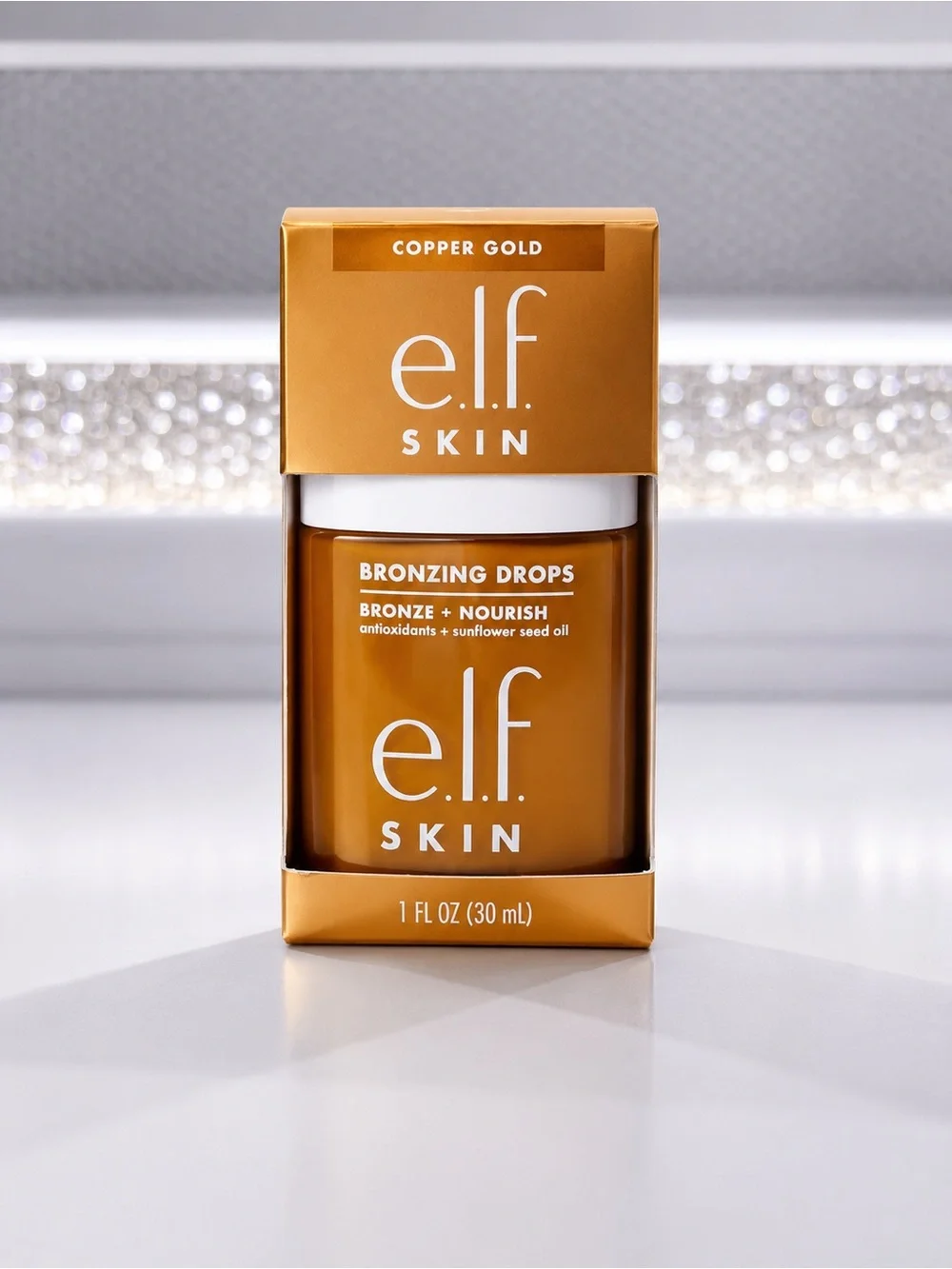 ELF Skin Bronzing Drops Copper Gold